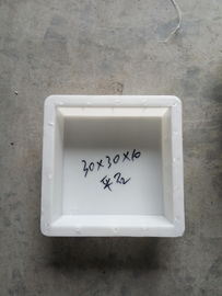 Κίνα Οι επίπεδες τετραγωνικές συγκεκριμένες πέτρινες φόρμες Patio, συγκεκριμένο κεραμίδι φορμάρουν 30 * 30 * 10cm προμηθευτής