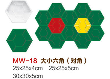 Κίνα Φόρμα κατασκευαστών πορειών τούβλου πεζοδρομίων, συγκεκριμένη φόρμα 250 X 250 X 50mm σχεδίων προμηθευτής