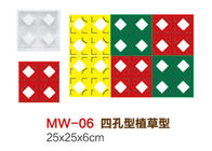 Κίνα Paver συνήθειας συγκεκριμένες Paver τσιμέντου φορμών φόρμες για την κατασκευή της χλόης - που φυτεύει τα τούβλα επιχείρηση