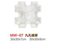 Κίνα Άσπρες πλαστικές Driveway Paver φόρμες για το δευτερεύον μήκος 20cm * ύψος 16cm τούβλων επιχείρηση